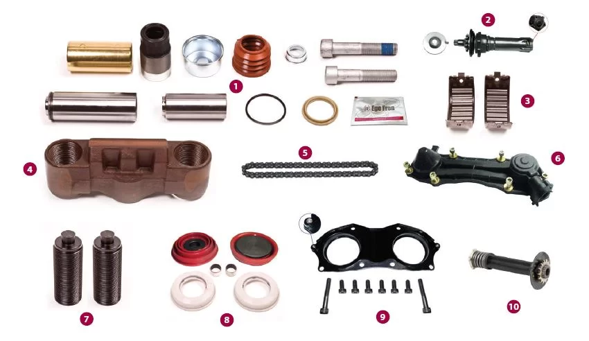 Fren Kaliperi, Merkez Göbeği ve Rulman Tamiri